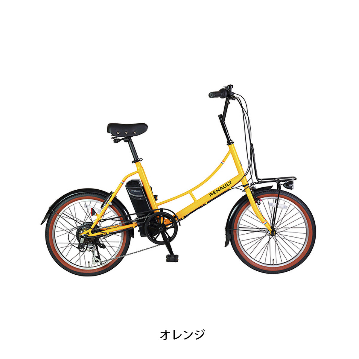 店頭受取限定 電動自転車 小径自転車 ルノー RENAULT Marseille Nouveau 206E ルノー マルセイユヌーヴォ 20インチ 7.8Ah 2026 RENAULT 電動アシスト自転車 [61445-xx99]