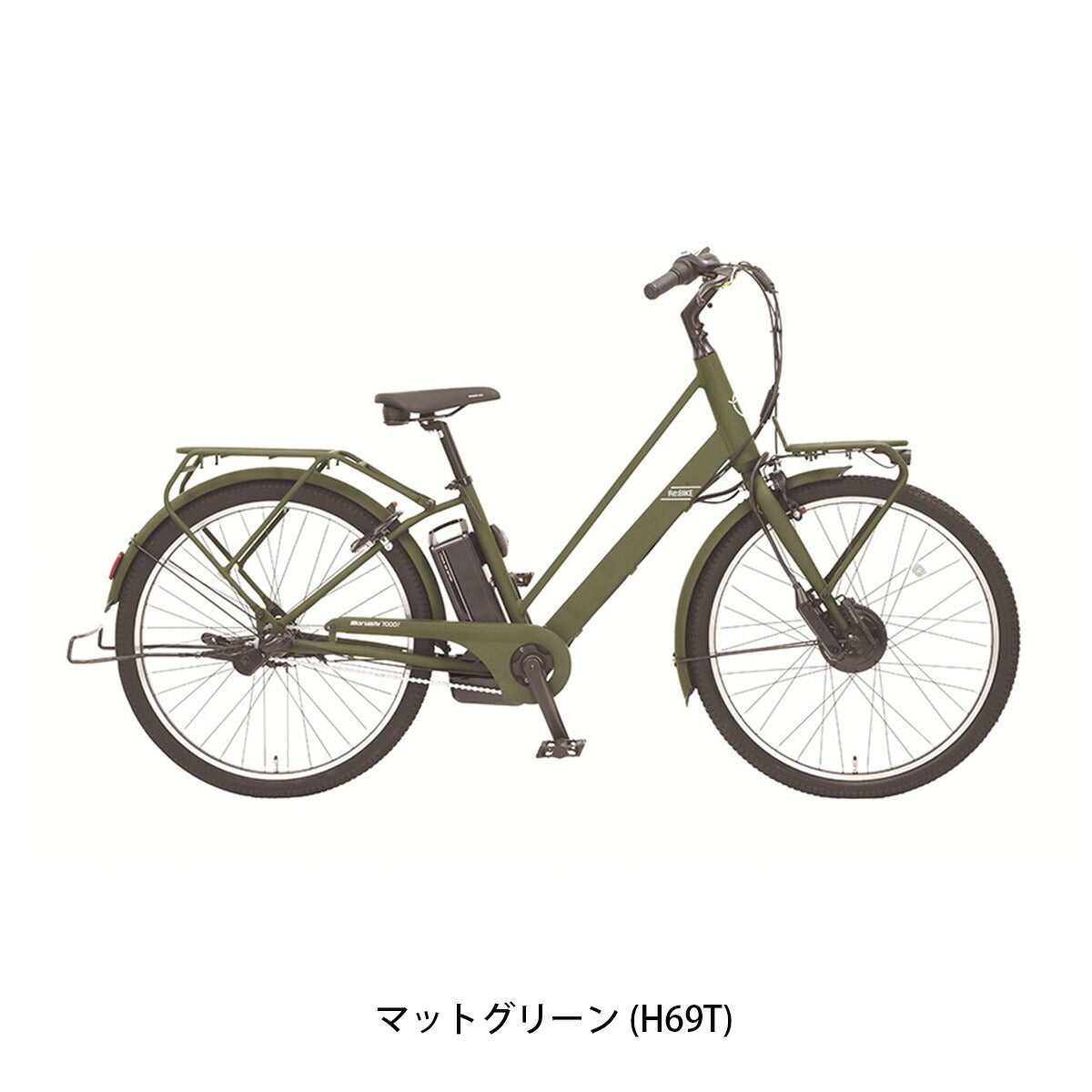 店頭受取限定 電動自転車 丸石サイクル Re:BIKE 限定特別仕様 リバイク 26インチ 8.5Ah 2026 マルイシ maruishi マットグリーン 電動アシスト自転車 [ASRE263K-SP]