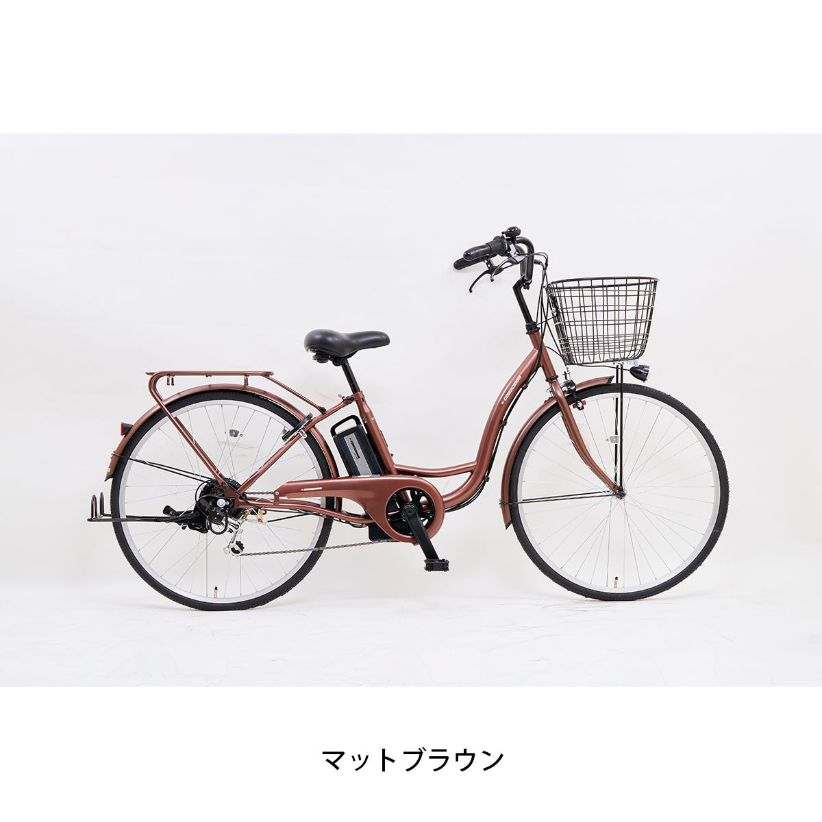 店頭受取限定 電動自転車 サイモト e-CONSCIOUS ココット 26インチ 6Ah 2025 サイモト自転車 電動アシスト自転車 [EB-FSL-B266BA-PS-BAA]