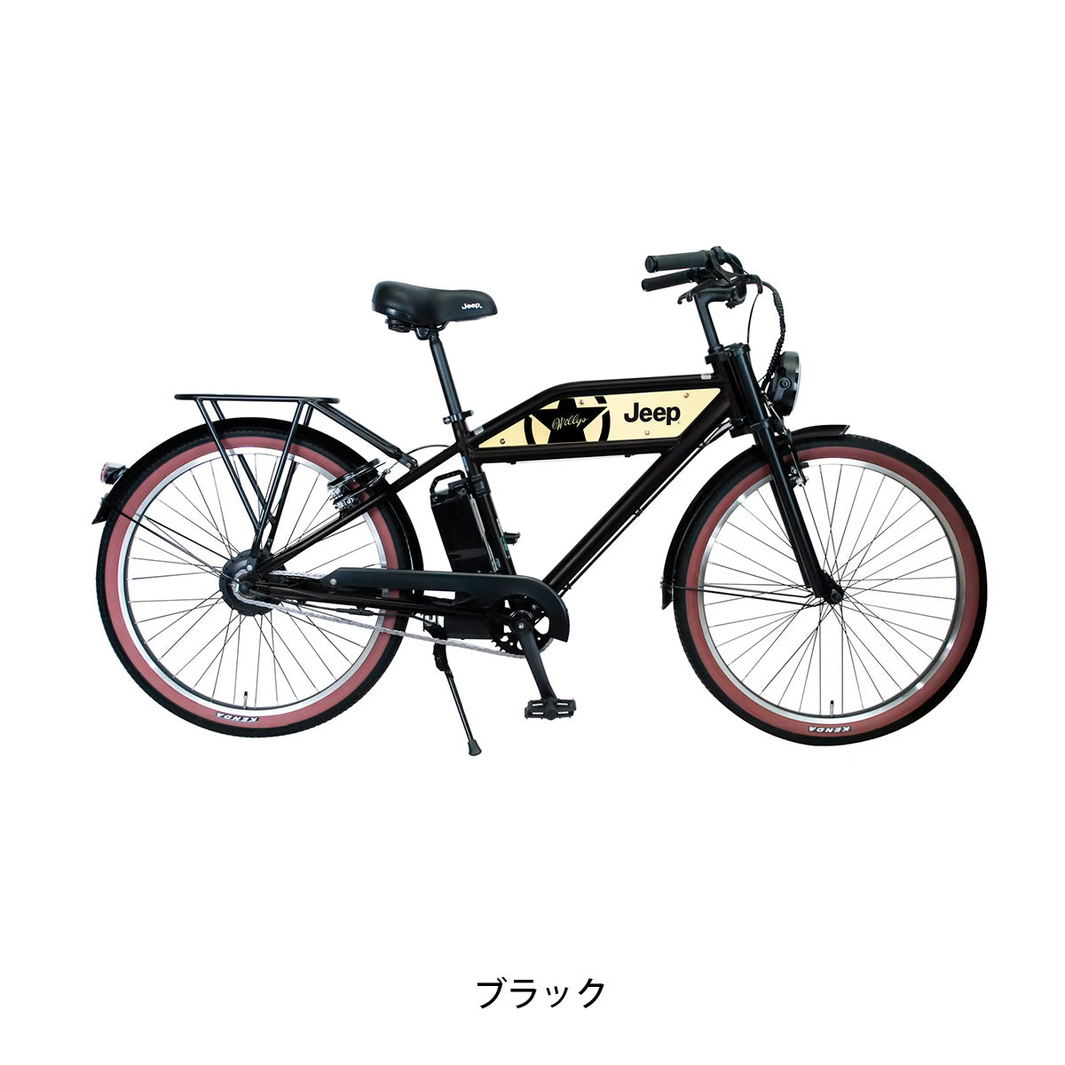 店頭受取限定 電動自転車 スポーツ ジープ JE-260e 26インチ 10.4Ah 2025 JEEP 電動アシスト自転車 [JE-260e]